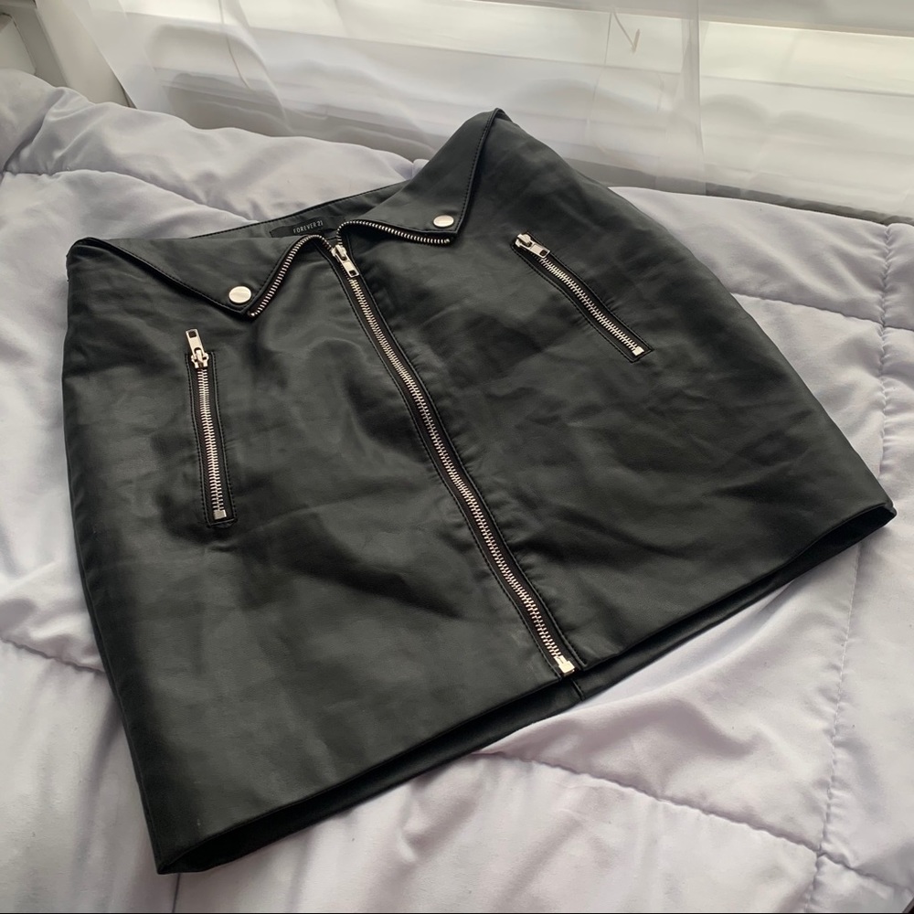 Leather Skirt